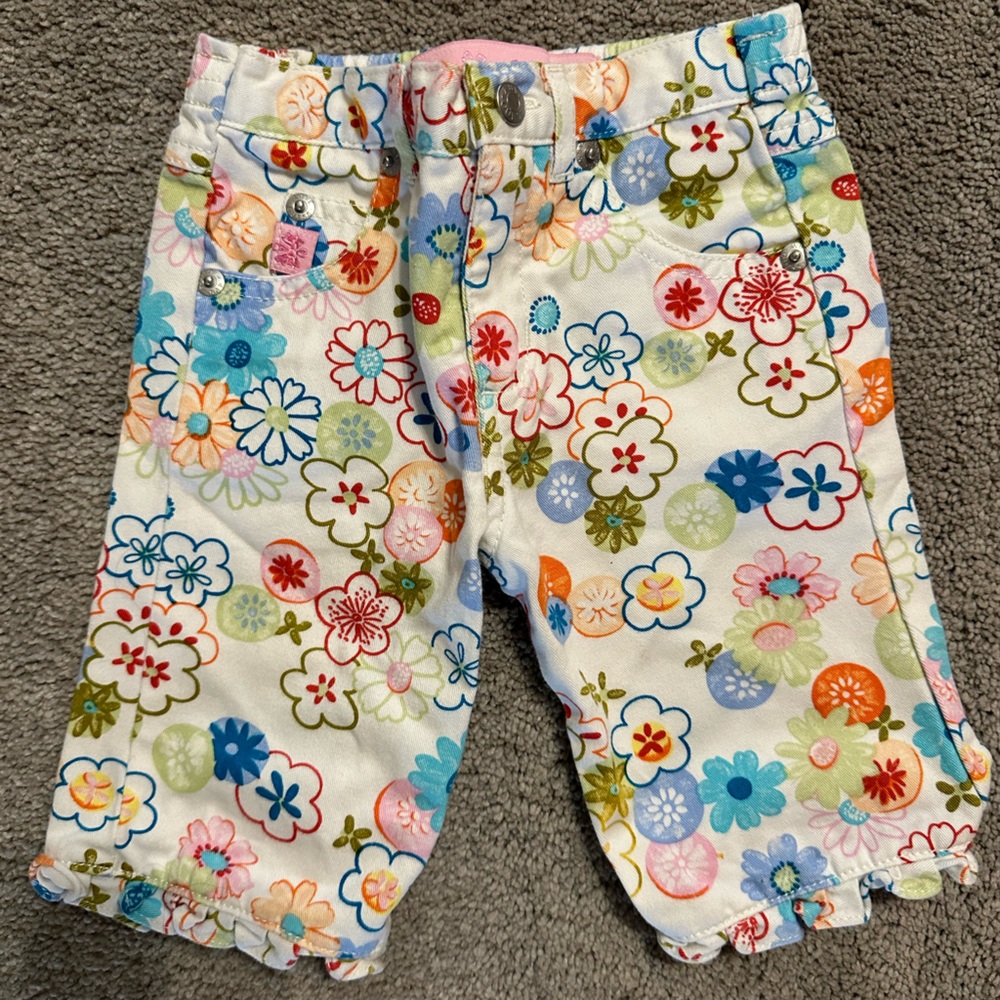 Guess jeans size 6-9 months multi colored